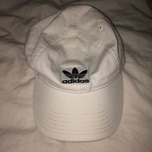 White adidas hat
